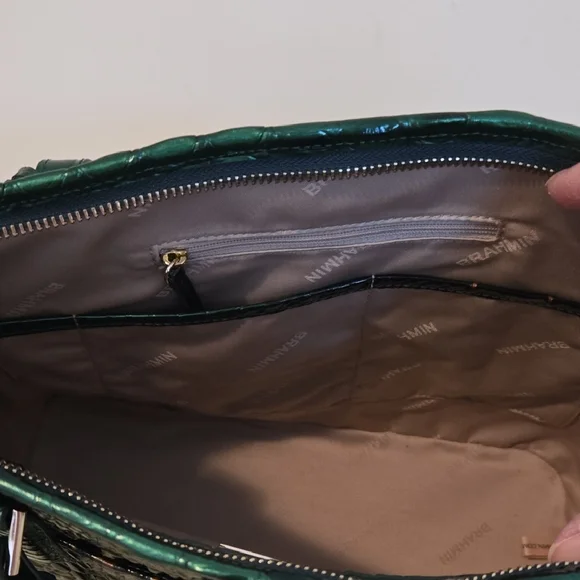 Brahmin Asher Tote and Cordelia Wallet Set in Evergreen Ombre Melbourne. NWT - Picture 11 of 16